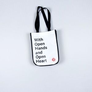 LULULEMON REUSABLE SHOPPING TOTE BAG SMALL